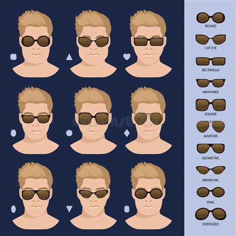 oblong face sunglasses male